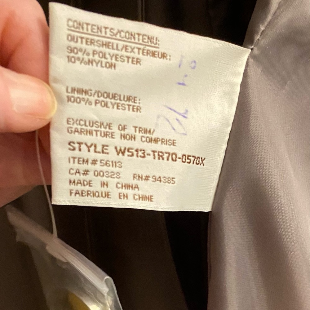 NEW TRADITION 22W Fall/Spring coat - Picture 7 of 8